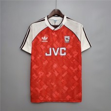 Arsenal 90/92 Home Red Soccer Jersey